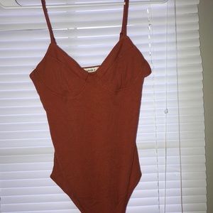 Burnt Orange Bodysuit